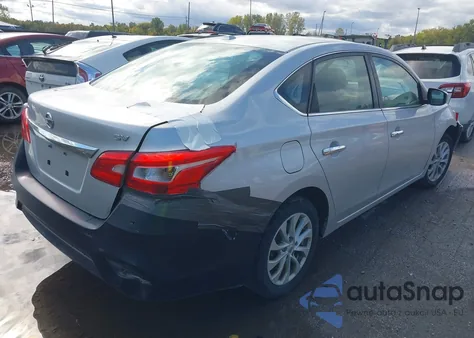 2019 Nissan Sentra S из США, поврежденный, VIN 3N1AB7APXKY360147